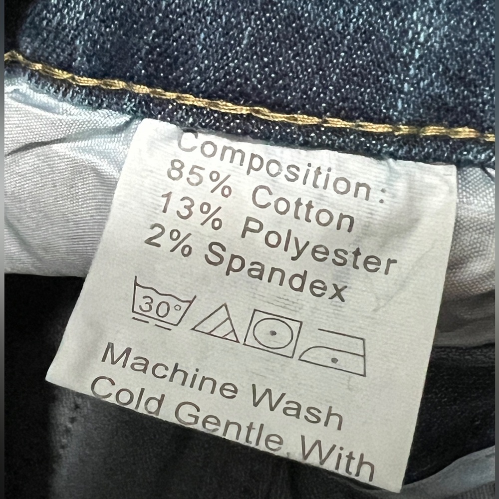 Bell Bottom/ Flared Blue Jeans - Picture 4 of 4